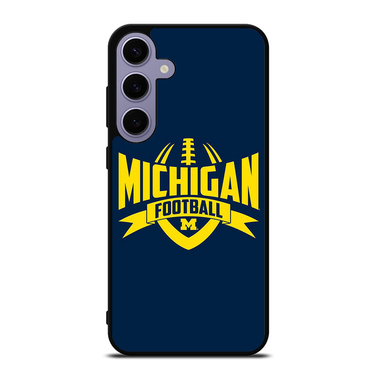 MICHIGAN WOLVERINES LOGO COLLEGE FOOTBALL TEAM Samsung Galaxy S24 Plus Case Cover