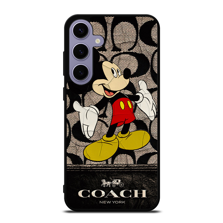 MICKEY MOUSE COACH NEW YORK Samsung Galaxy S24 Plus Case Cover