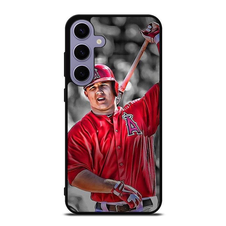 MIKE TROUT BASEBALL LOS ANGELES ANGELS Samsung Galaxy S24 Plus Case Cover