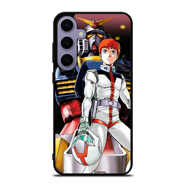 MOBILE SUITE GUNDAM AMURO RAY Samsung Galaxy S24 Plus Case Cover