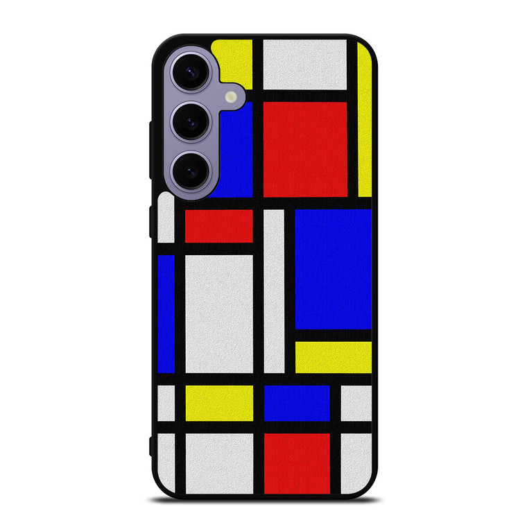 MONDRIAN COLORFUL LAYOUT Samsung Galaxy S24 Plus Case Cover