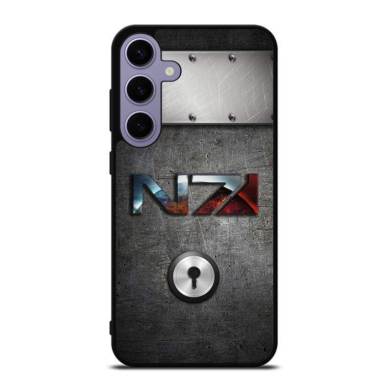 N7 MASS EFFECT METAL LOGO Samsung Galaxy S24 Plus Case Cover