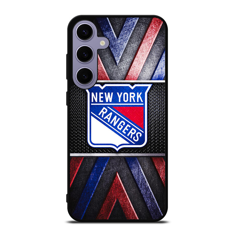 NEW YORK RANGERS NHL METAL LOGO Samsung Galaxy S24 Plus Case Cover