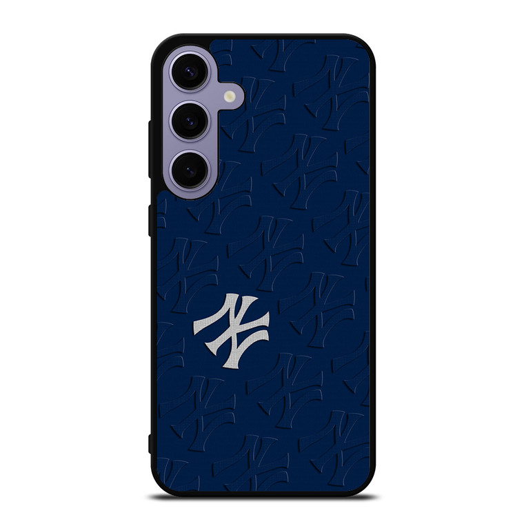 NEW YORK YANKEES ICON LOGO BASEBALL BLUE Samsung Galaxy S24 Plus Case Cover