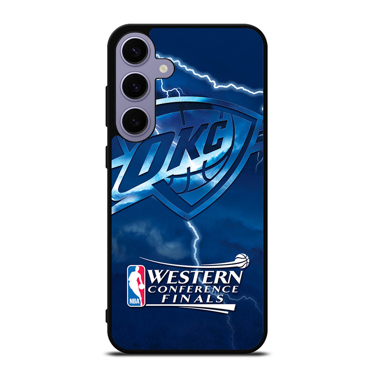 OKC OKLAHOMA CITY THUNDER NBA Samsung Galaxy S24 Plus Case Cover