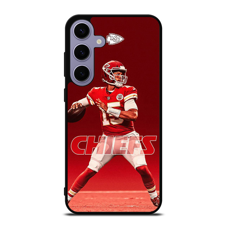 PATRICK MAHOMES KANSAS CITY CHIEFS 15 Samsung Galaxy S24 Plus Case Cover