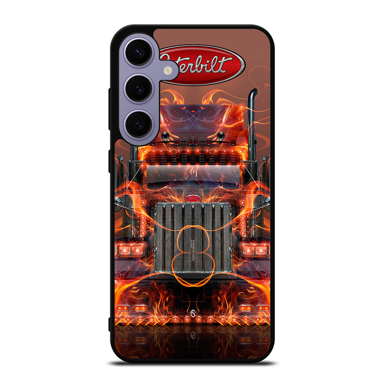 PETERBILT TRUCK FIRE LOGO Samsung Galaxy S24 Plus Case Cover
