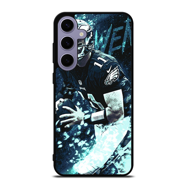 PHILADELPHIA EAGLES CARSON WENTZ Samsung Galaxy S24 Plus Case Cover