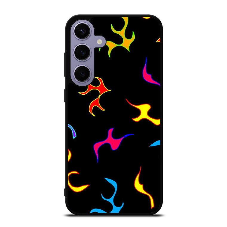 PLAYFUL FIRE PATTERN Samsung Galaxy S24 Plus Case Cover
