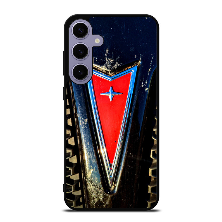 PONTIAC CAR METAL EMBLEM Samsung Galaxy S24 Plus Case Cover
