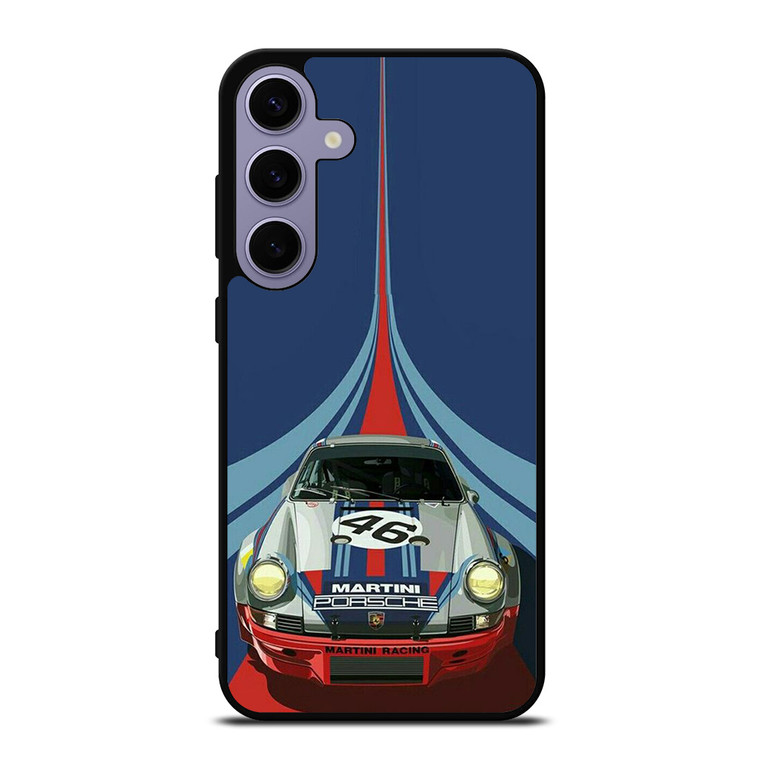 PORSCHE MARTINI RACING CAR LOGO 46 Samsung Galaxy S24 Plus Case Cover