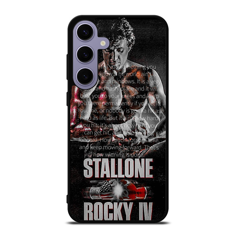 ROCKY BALBOA QUOTE ART Samsung Galaxy S24 Plus Case Cover