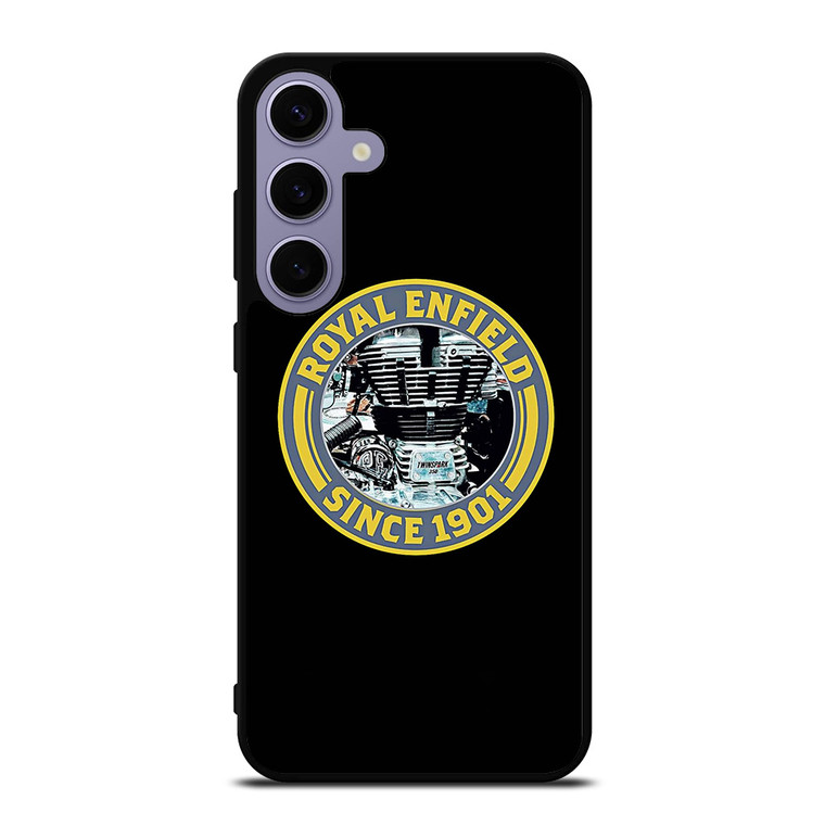 ROYAL ENFIELD ENGINE BADGE Samsung Galaxy S24 Plus Case Cover ROYAL ENFIELD ENGINE BADGE Samsung Galaxy S24 Plus Case Cover