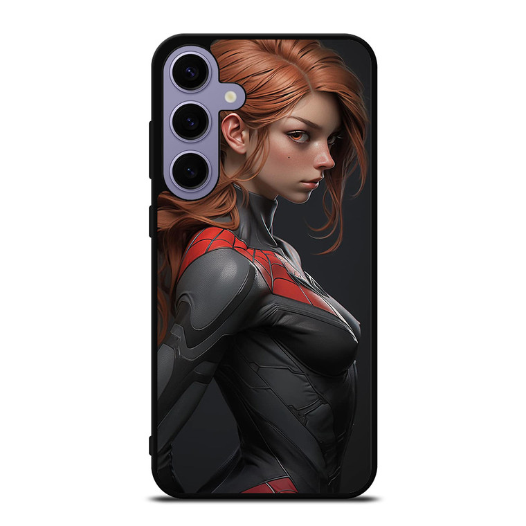 SEXY CARTOON SPIDER GIRL MARVEL COMICS Samsung Galaxy S24 Plus Case Cover
