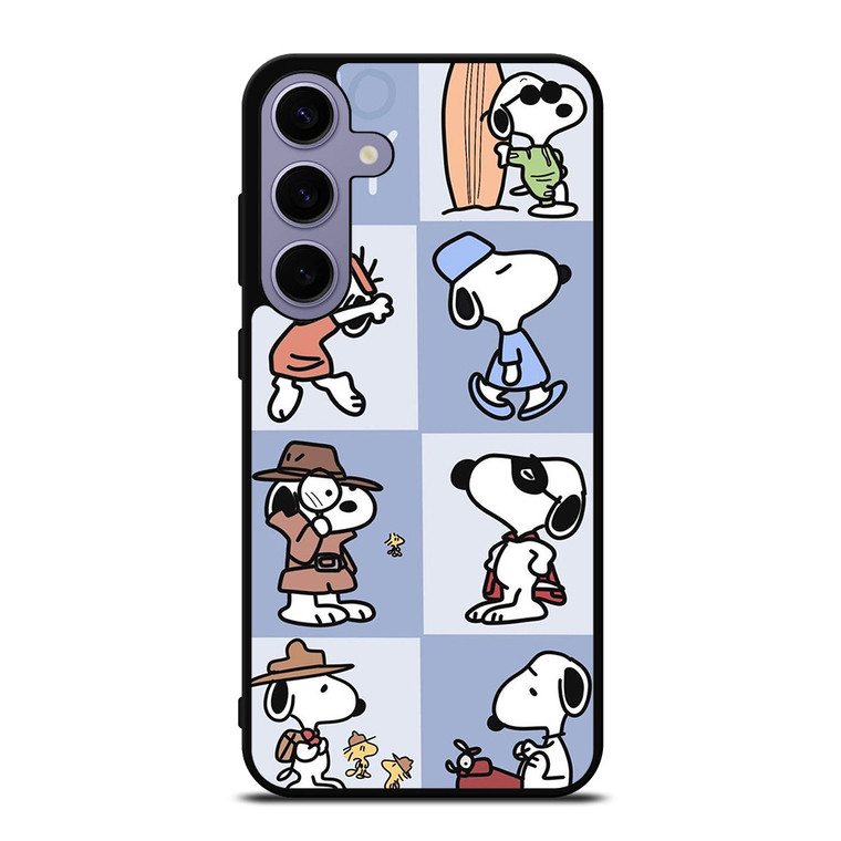 SNOOPY THE PEANUTS CHARLIE BROWN CARTOON Samsung Galaxy S24 Plus Case Cover