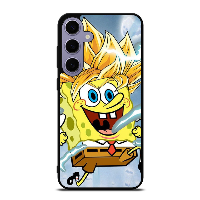 SPONGEBOB DRAGON BALL SAIYAN Samsung Galaxy S24 Plus Case Cover SPONGEBOB DRAGON BALL SAIYAN Samsung Galaxy S24 Plus Case Cover
