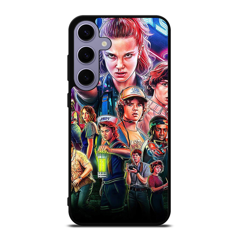 STRANGER THINGS CHARACTERS ART Samsung Galaxy S24 Plus Case Cover