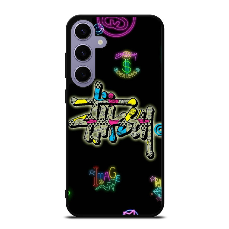 STUSSY LOGO COLOR FULL Samsung Galaxy S24 Plus Case Cover