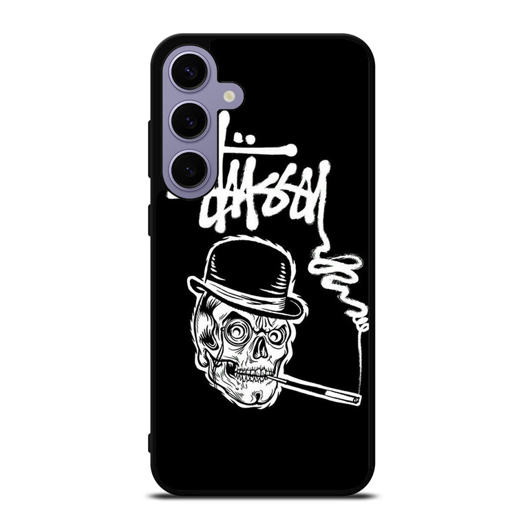 STUSSY SKULL LOGO Samsung Galaxy S24 Plus Case Cover
