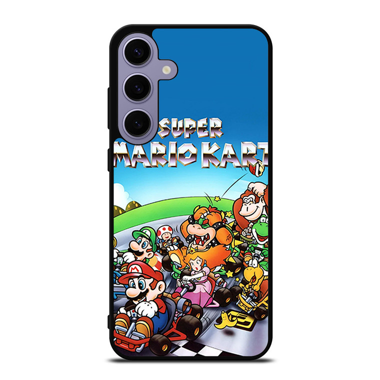 SUPER MARIO KART BROSS NINTENDO GAMES POSTER Samsung Galaxy S24 Plus Case Cover