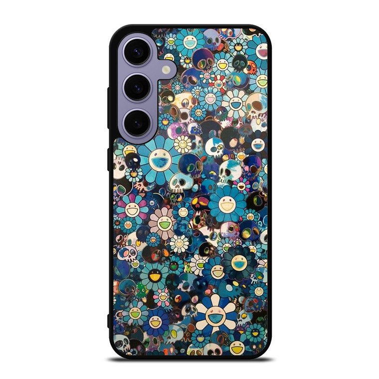 TAKASHI MURAKAMI FLOWERS SKULL Samsung Galaxy S24 Plus Case Cover