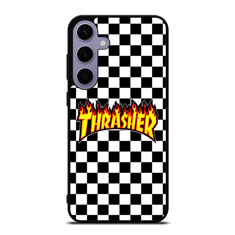 THRASHER CHECKERBOARD Samsung Galaxy S24 Plus Case Cover