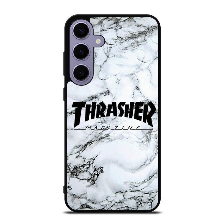 THRASHER SKATEBOARD MAGAZINE MARBLE Samsung Galaxy S24 Plus Case Cover
