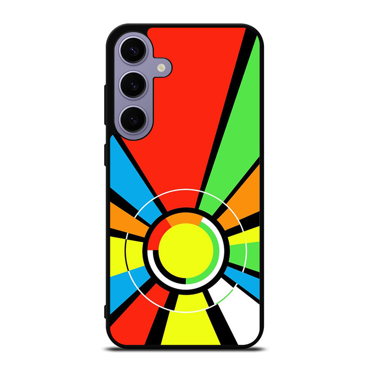 VALENTINO ROSSI VR46 HELMET PATTERN Samsung Galaxy S24 Plus Case Cover