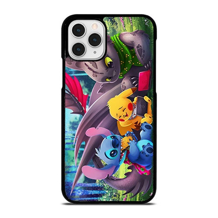 TOOTHLESS STITCH PIKACHU iPhone 11 Pro Case Cover