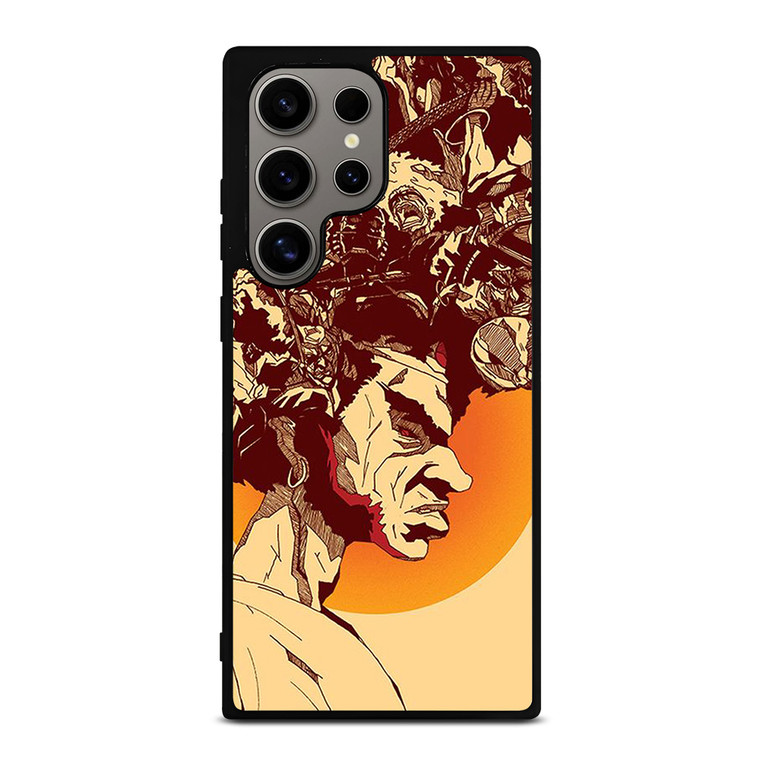 AFRO SAMURAI Samsung Galaxy S24 Ultra Case Cover