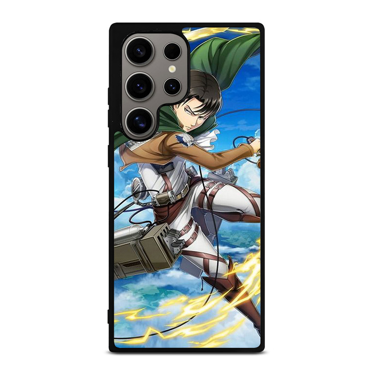 ATTACK ON TITAN LEVI ANIME Samsung Galaxy S24 Ultra Case Cover