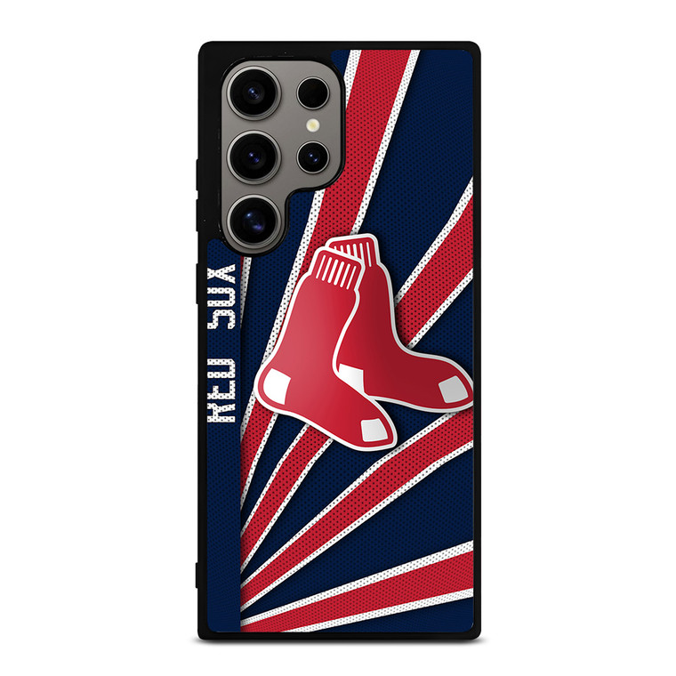 BOSTON RED SOX MLB ICON Samsung Galaxy S24 Ultra Case Cover