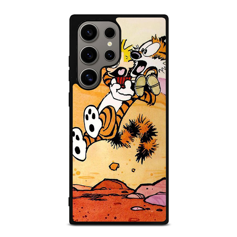 CALVIN AND HOBBES CARTOON 3 Samsung Galaxy S24 Ultra Case Cover