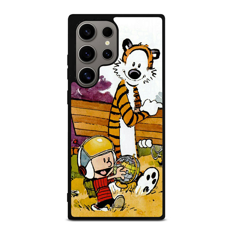 CALVIN AND HOBBES CARTOON Samsung Galaxy S24 Ultra Case Cover