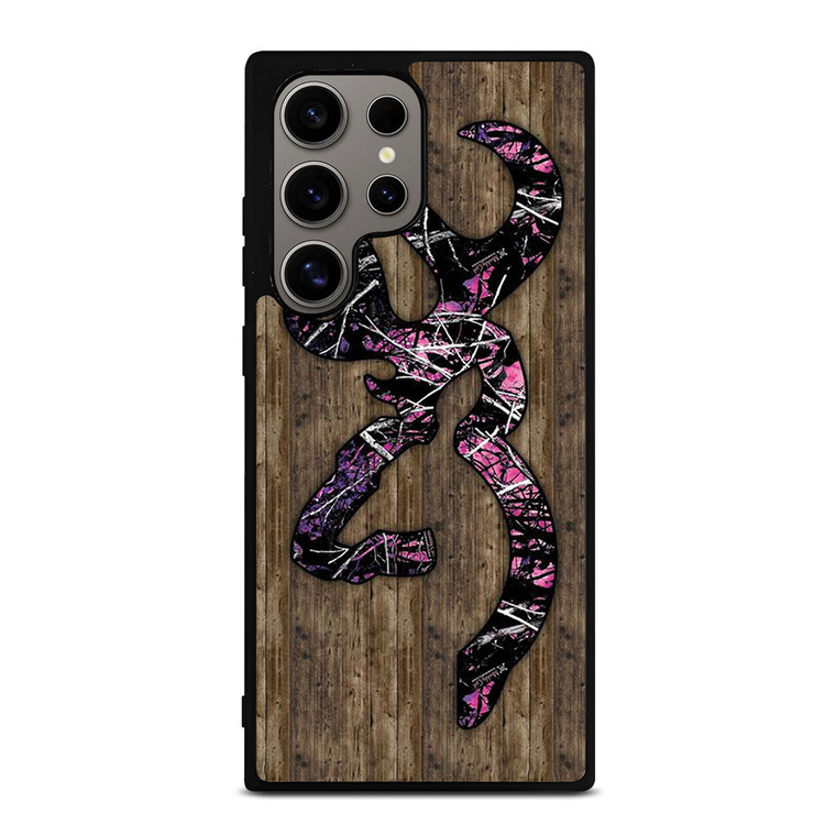 CAMO BROWNING PINK WOOD Samsung Galaxy S24 Ultra Case Cover CAMO BROWNING PINK WOOD Samsung Galaxy S24 Ultra Case Cover