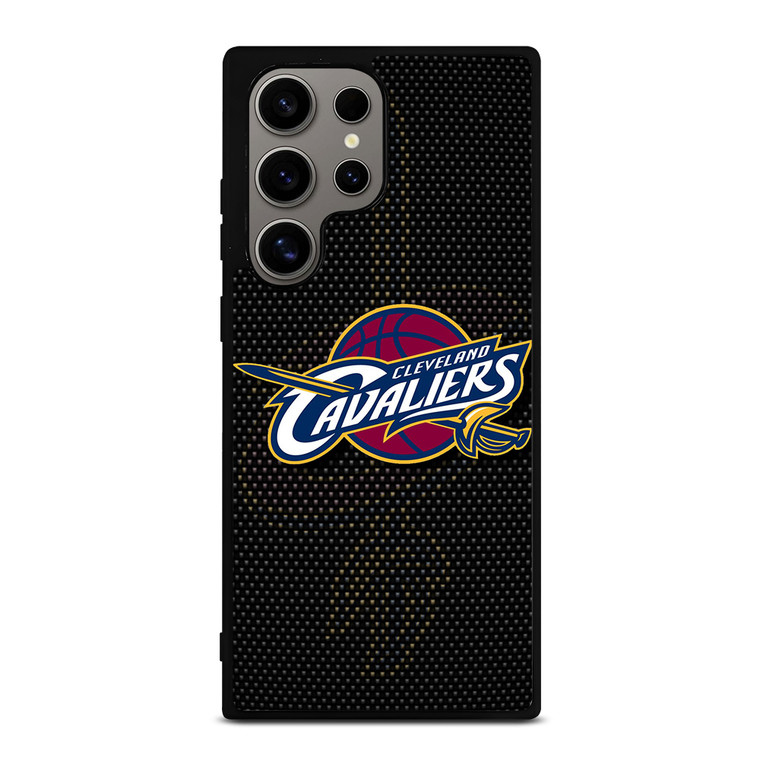 CLEVELAND CAVALIERS CARBON LOGO Samsung Galaxy S24 Ultra Case Cover