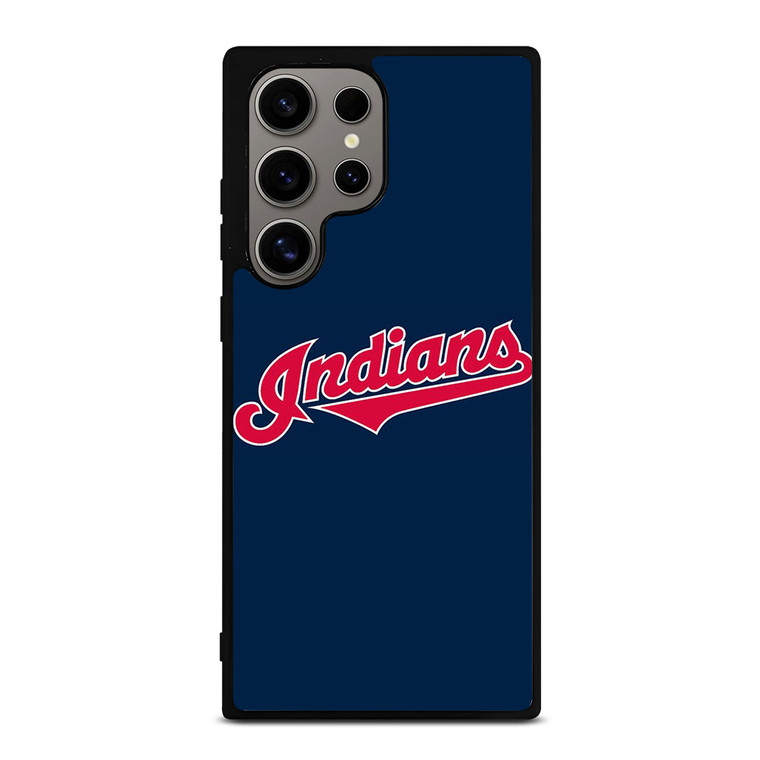 CLEVELAND INDIANS BASEBALL TEAM LOGO ICON Samsung Galaxy S24 Ultra Case Cover