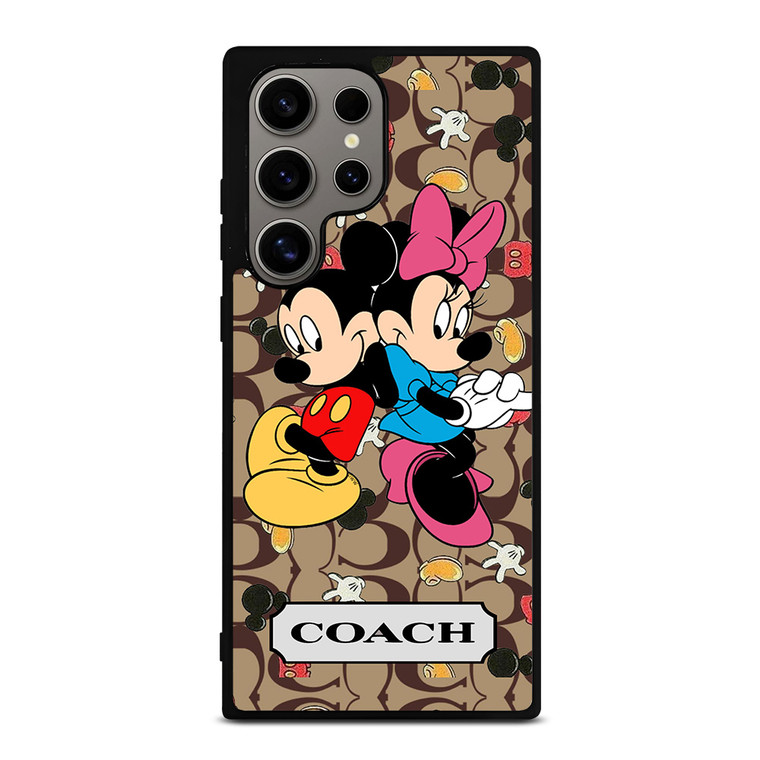 COACH MICKEY MINNIE MOUSE LOVE Samsung Galaxy S24 Ultra Case Cover