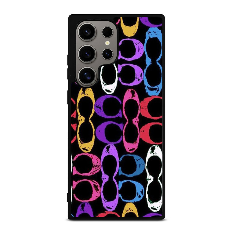 COACH NEW YORK ART LOGO Samsung Galaxy S24 Ultra Case Cover