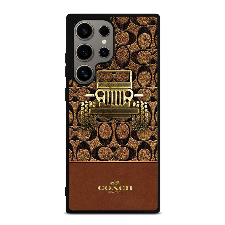 COACH NEW YORK JEEP Samsung Galaxy S24 Ultra Case Cover