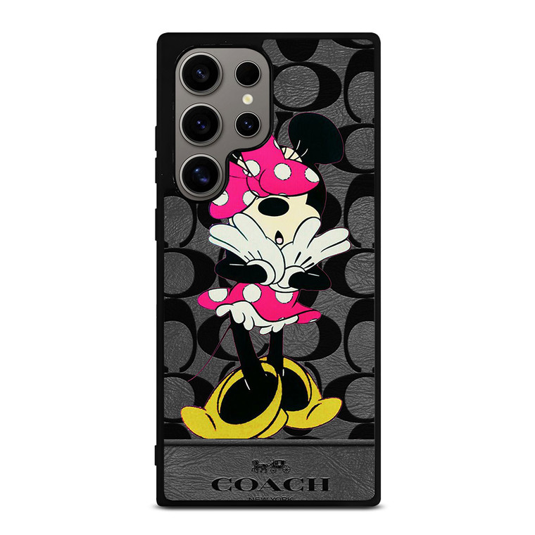 COACH NEW YORK MINNIE MOUSE Samsung Galaxy S24 Ultra Case Cover