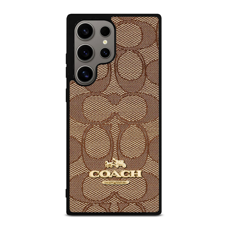 COACH NEW YORK PATTERN Samsung Galaxy S24 Ultra Case Cover