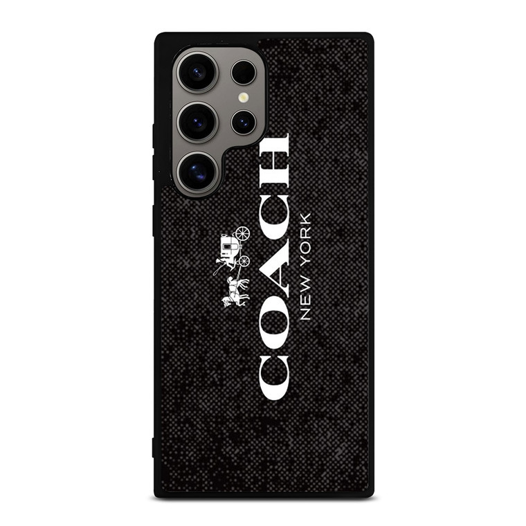 COACH NEW YORK SIGNATURE Samsung Galaxy S24 Ultra Case Cover