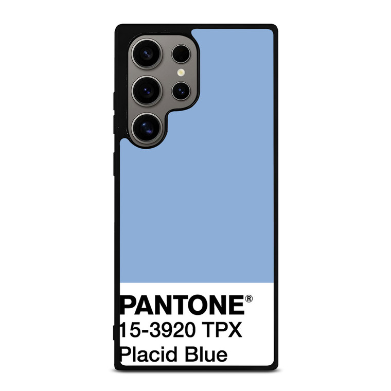 COLOR PANTONE PLACID BLUE Samsung Galaxy S24 Ultra Case Cover COLOR PANTONE PLACID BLUE Samsung Galaxy S24 Ultra Case Cover