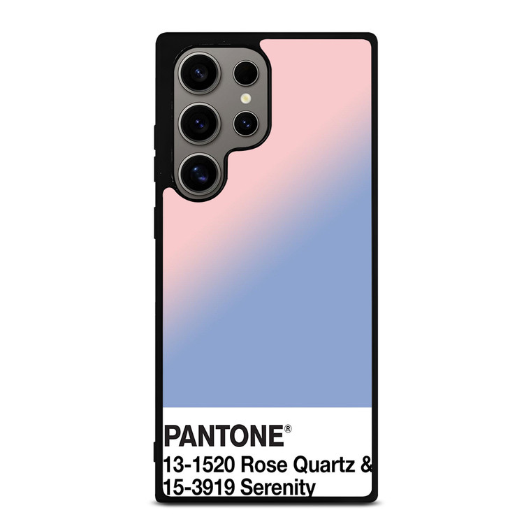 COLOR PANTONE ROSE QUARTZ AND SERENITY Samsung Galaxy S24 Ultra Case Cover