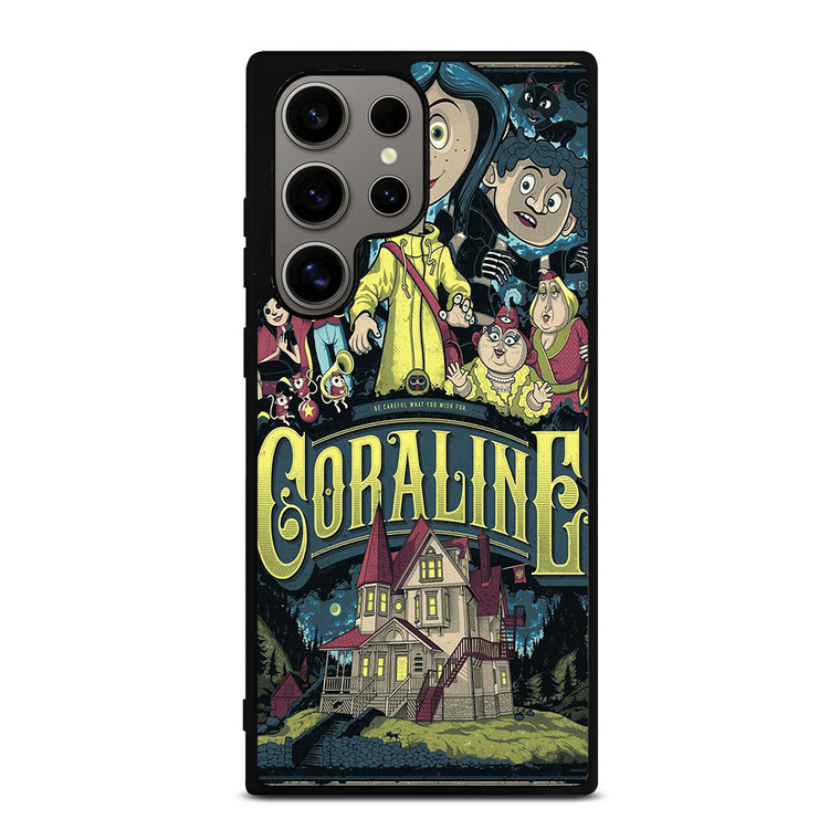 CORALINE CARTOON Samsung Galaxy S24 Ultra Case Cover
