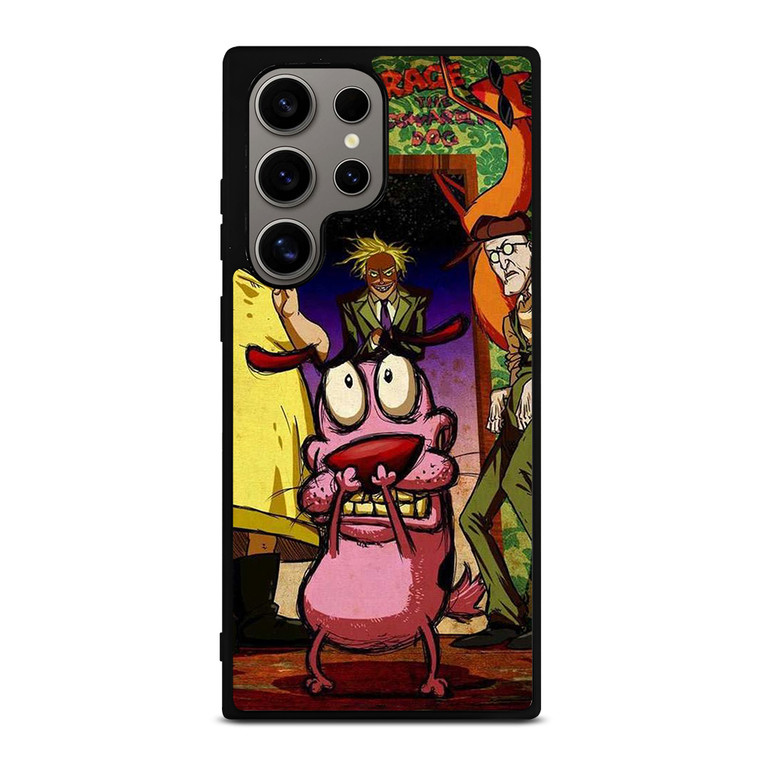 COURAGE THE COWARDLY DOG ART Samsung Galaxy S24 Ultra Case Cover