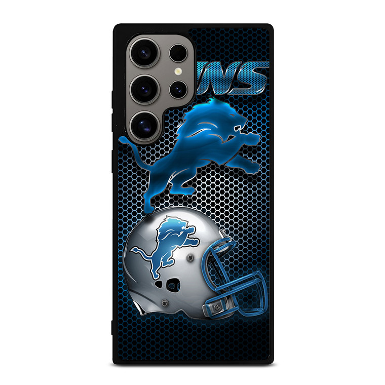 DETROIT LIONS LOGO HELMET Samsung Galaxy S24 Ultra Case Cover