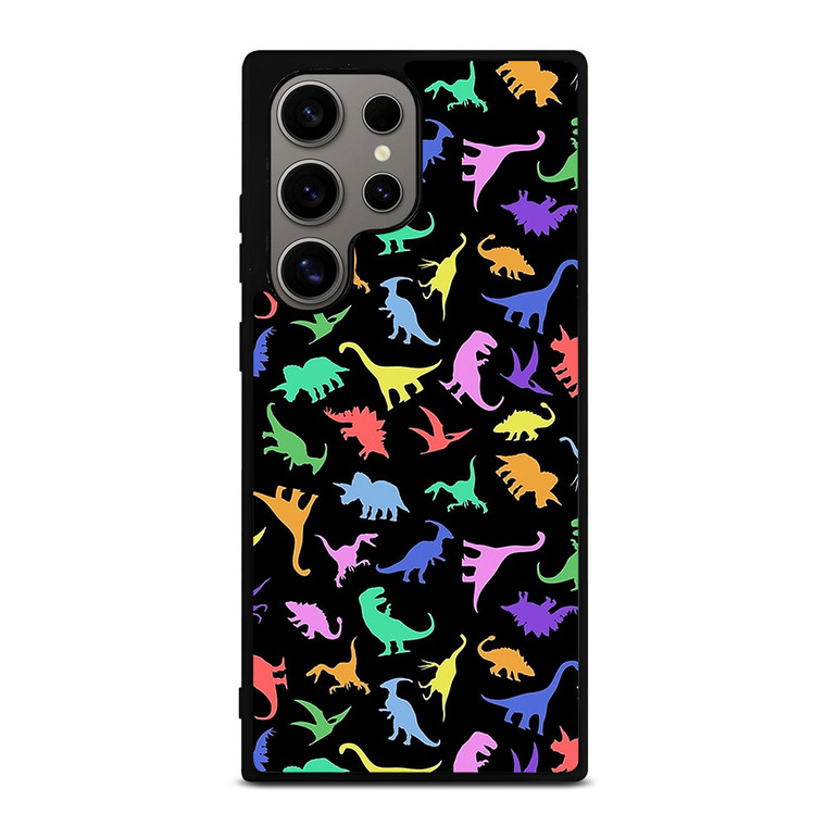 DINOSAUR COLORFUL PATTERN Samsung Galaxy S24 Ultra Case Cover DINOSAUR COLORFUL PATTERN Samsung Galaxy S24 Ultra Case Cover