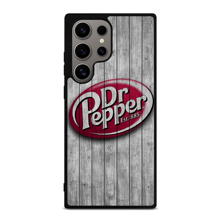DR PEPPER WOODEN LOGO Samsung Galaxy S24 Ultra Case Cover DR PEPPER WOODEN LOGO Samsung Galaxy S24 Ultra Case Cover